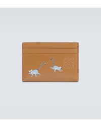 Loewe - X Suna Fujita Lemur Leather Card Holder - Lyst