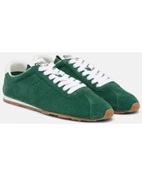 Miu Miu - Plume Suede Sneakers - Lyst