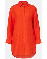 Eres - Oversize-Hemd Mignonnette Aus Leinen - Lyst