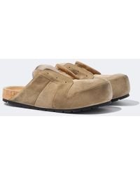 Balenciaga - Dumbo Suede Slides - Lyst