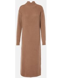 Max Mara - Max Mara Vincita Wool And Cashmere Sweater Dress - Lyst