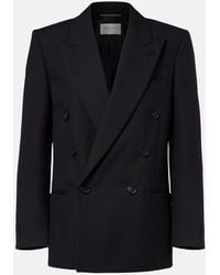 Saint Laurent - Blazer En Laine - Lyst