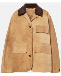 Stella McCartney - Corduroy-Trimmed Cotton Field Jacket - Lyst