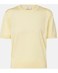 Saint Laurent - Wool, Cashmere, And Silk Sweater - Lyst