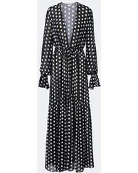 Alexandra Miro - Clementine Polka-Dot Maxi Dress - Lyst