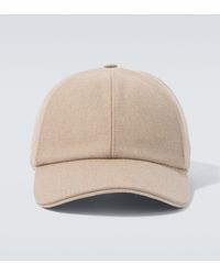 Eleventy - Wool, Silk, And Cashmere Baseball Cap - Lyst