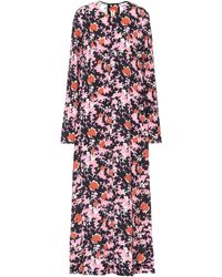 Marni Kleid mit Print - Pink