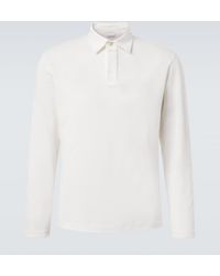 Eleventy - Polo De Pique De Algodon - Lyst