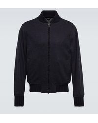 Thom Sweeney - Bomber in cashmere - Lyst