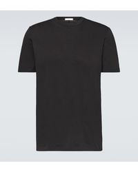 The Row - Luke Cotton Jersey T-Shirt - Lyst
