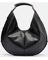 Saint Laurent - Mombasa Paneled Leather Shoulder Bag - Lyst
