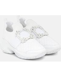 Roger Vivier - Verzierte Sneakers Viv' Run - Lyst