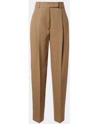 Rohe - Daria Wool-Blend Tapered Pants - Lyst