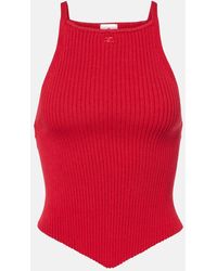 Courreges - Top Signature Pointy - Lyst