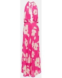 Velvet - Tatum Floral Maxi Dress - Lyst