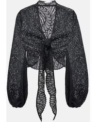 Alexandra Miro - Tabitha Lace Top - Lyst