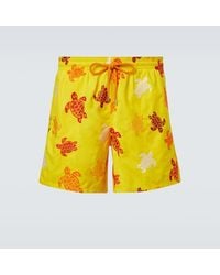 Vilebrequin - Mistral Printed Swim Trunks - Lyst