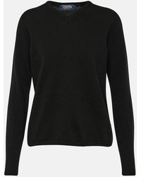 Max Mara - Kenya V-neck Wool And Cashmere Sweater - Lyst