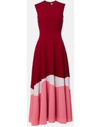 ROKSANDA - Gradient Crepe Cocktail Dress - Lyst