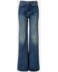 Nili Lotan - Edira Wide-Leg Jeans - Lyst