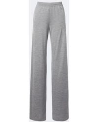 Gucci - Wool And Silk Wide-Leg Pants - Lyst