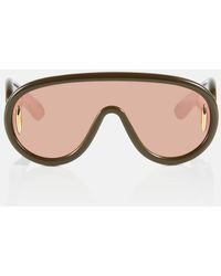 Loewe - Gafas de sol de aviador oversized - Lyst