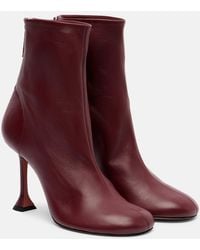 AMINA MUADDI - Ankle Boots Iris 95 Aus Leder - Lyst