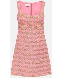 Giambattista Valli - Tweed Minidress - Lyst