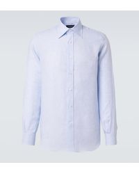 Thom Sweeney - Linen Shirt - Lyst