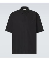 Saint Laurent - Cotton Poplin Shirt - Lyst