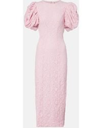 ROTATE BIRGER CHRISTENSEN - Lace Midi Dress For - Lyst