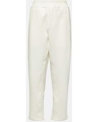 The Row - Jogginghose Koa Aus Baumwoll-Jersey - Lyst