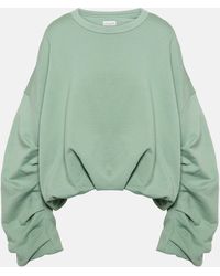 Dries Van Noten - Oversized Cotton Jersey Sweatshirt - Lyst
