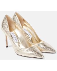 Jimmy Choo - Romy 85 Faux Leather Pumps - Lyst