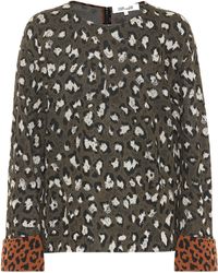 Diane von Furstenberg Bedrucktes Top - Grün