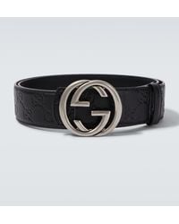 Gucci - Cinturon De Piel Reversible Con Gg - Lyst
