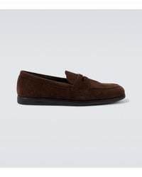 Church's - Portsmouth Suede Penny Loafers - Lyst