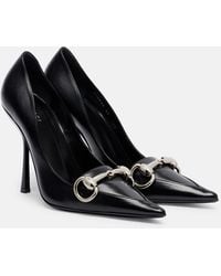 Gucci - Boulevard Horsebit Leather Pumps - Lyst