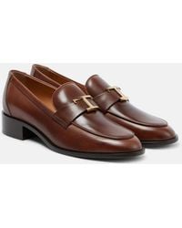 Tod's - T Timeless Leather Loafers - Lyst
