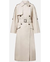 Max Mara - The Cube Delfino Twill Trench Coat - Lyst