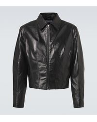 Kiko Kostadinov - Lur Leather Jacket - Lyst