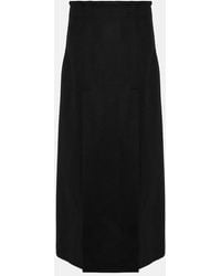 Proenza Schouler - Wool-Blend Maxi Skirt - Lyst