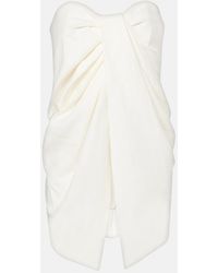 TOVE - Tuiren Draped Linen And Cotton-Blend Top - Lyst