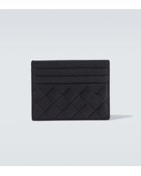 Bottega Veneta - Intrecciato Leather Card Holder - Lyst