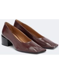 Maison Margiela - Piped Leather Pumps - Lyst