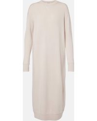 Max Mara - Wool And Cashmere Sweater Dress - Lyst