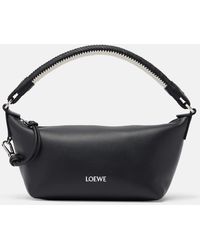 Loewe - Cala Small Leather Top-Handle Bag - Lyst