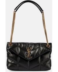 Saint Laurent - Loulou Toy Puffer Leather Shoulder Bag - Lyst