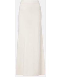 Max Mara - Falda Larga Dorina En Mezcla De Cachemir - Lyst