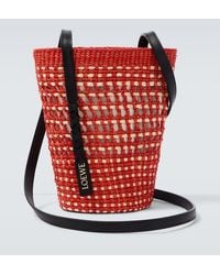 Loewe - Paula's Ibiza – Borsa A Spalla Con Pelle - Lyst